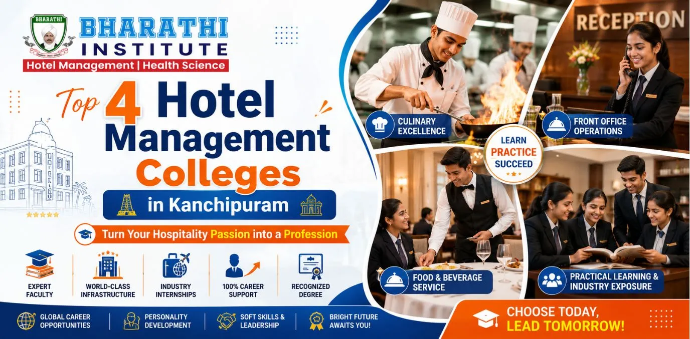 Top 4 Hotel Management Colleges in Kanchipuram 2026